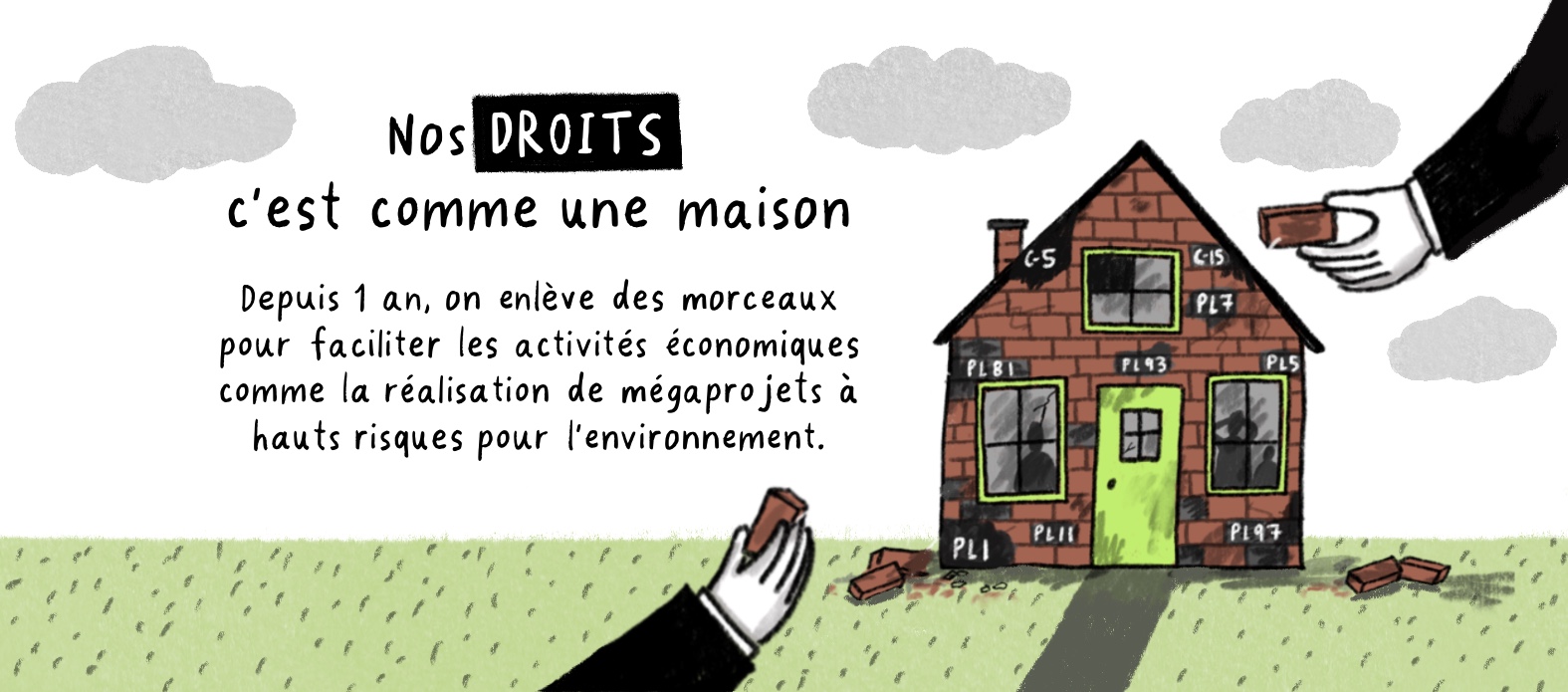 Nos droits, c'est comme une maison | CQDE